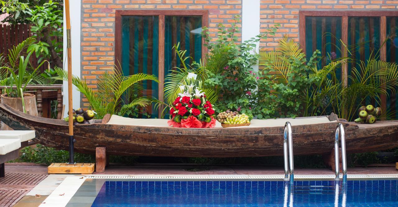 Malu Khmer Villa سيام ريب المظهر الخارجي الصورة