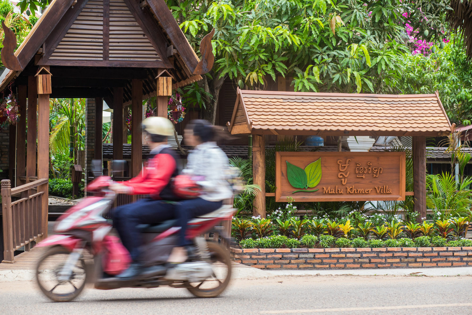 Malu Khmer Villa سيام ريب المظهر الخارجي الصورة